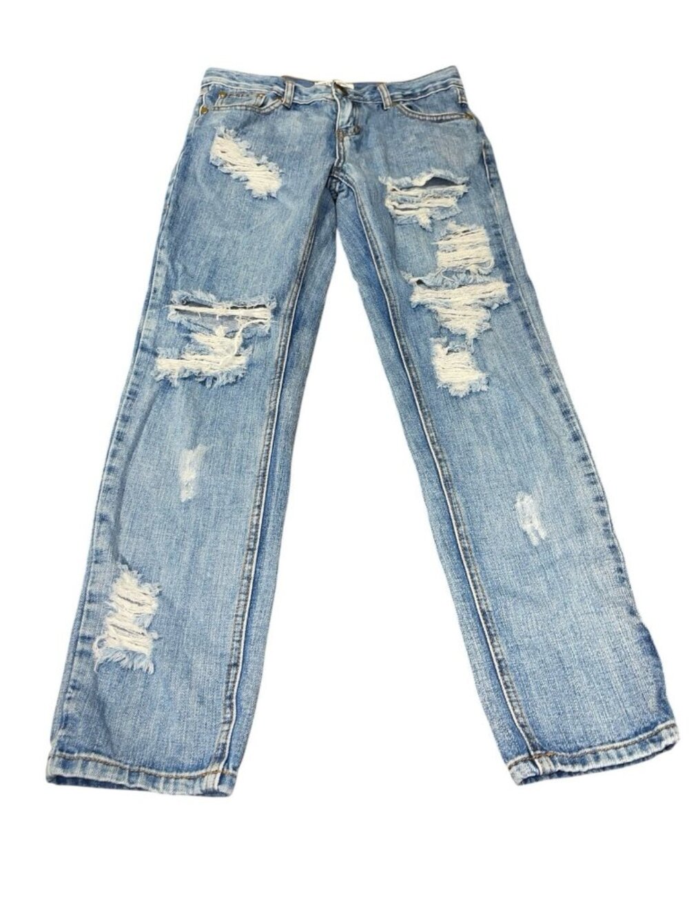 ONE X ONETEASPOON Women's Size 24 Awesome Baggies Jeans Low Waist Medium Rise
